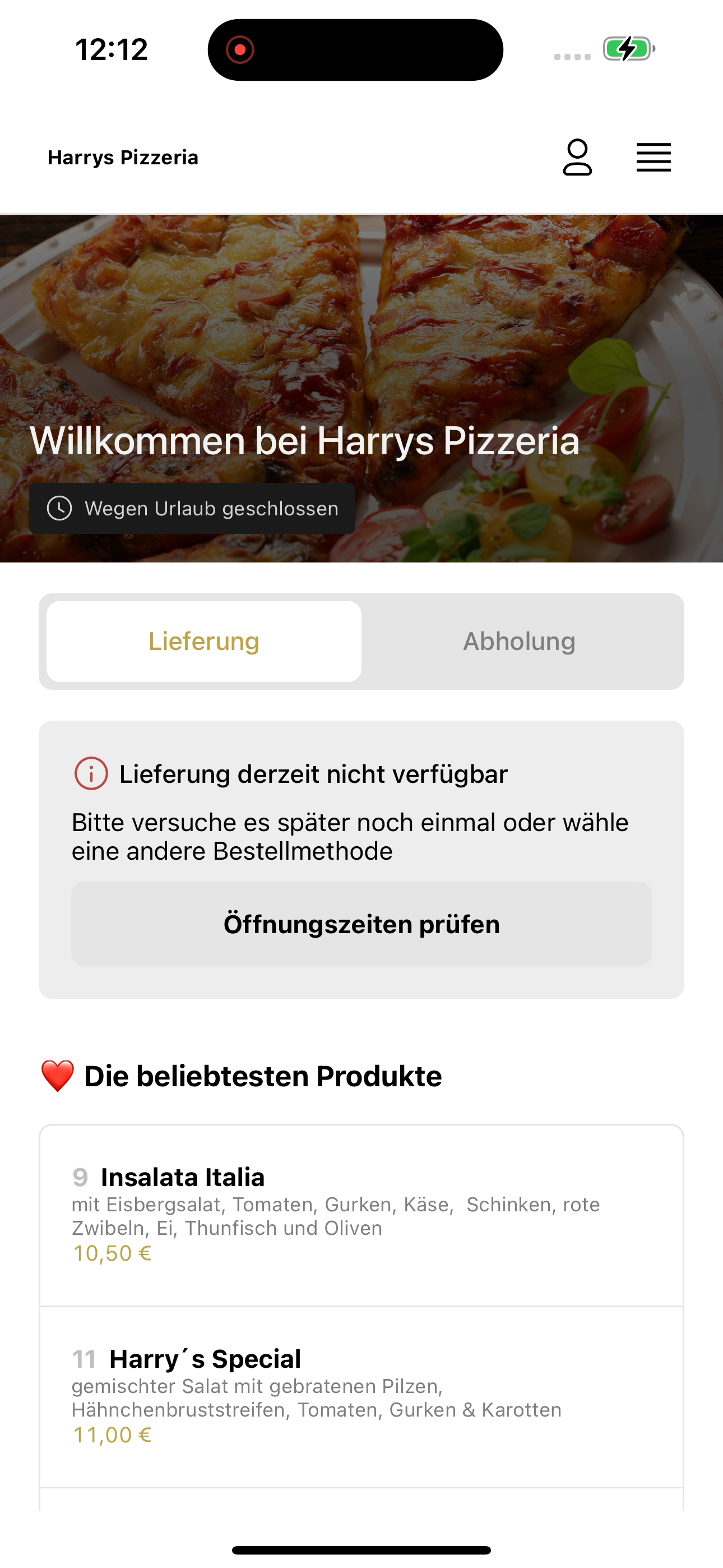 Harrys Pizzeria screenshot 6