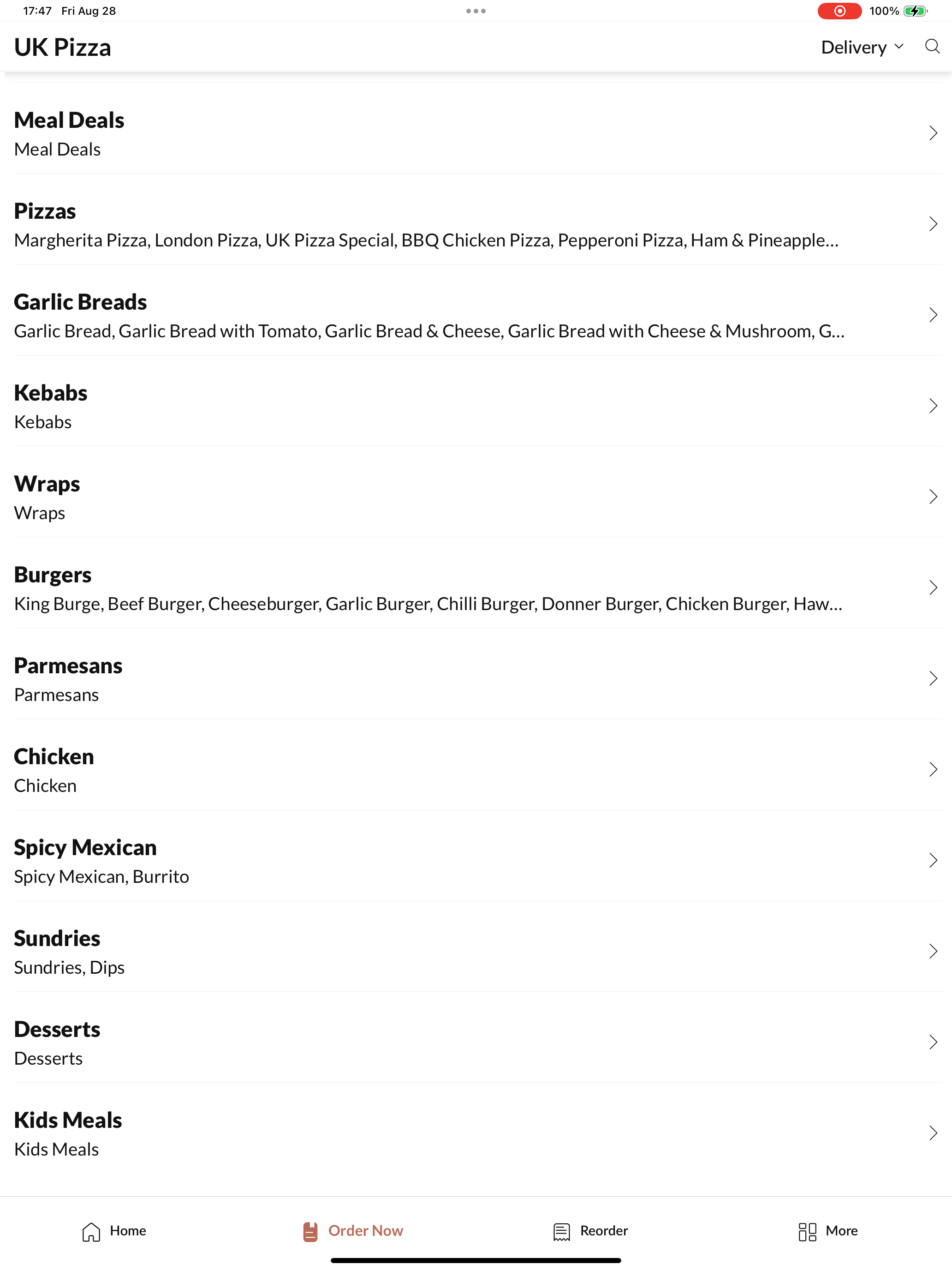 UK Pizza Jarrow. screenshot 7