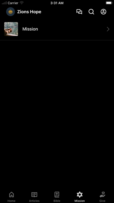 Zion's Hope iPhone screenshot 3 - Education app