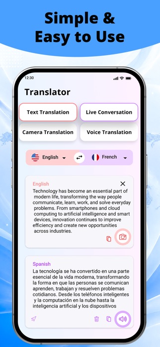 Translate: Live Translator Screenshot 7 of 7
