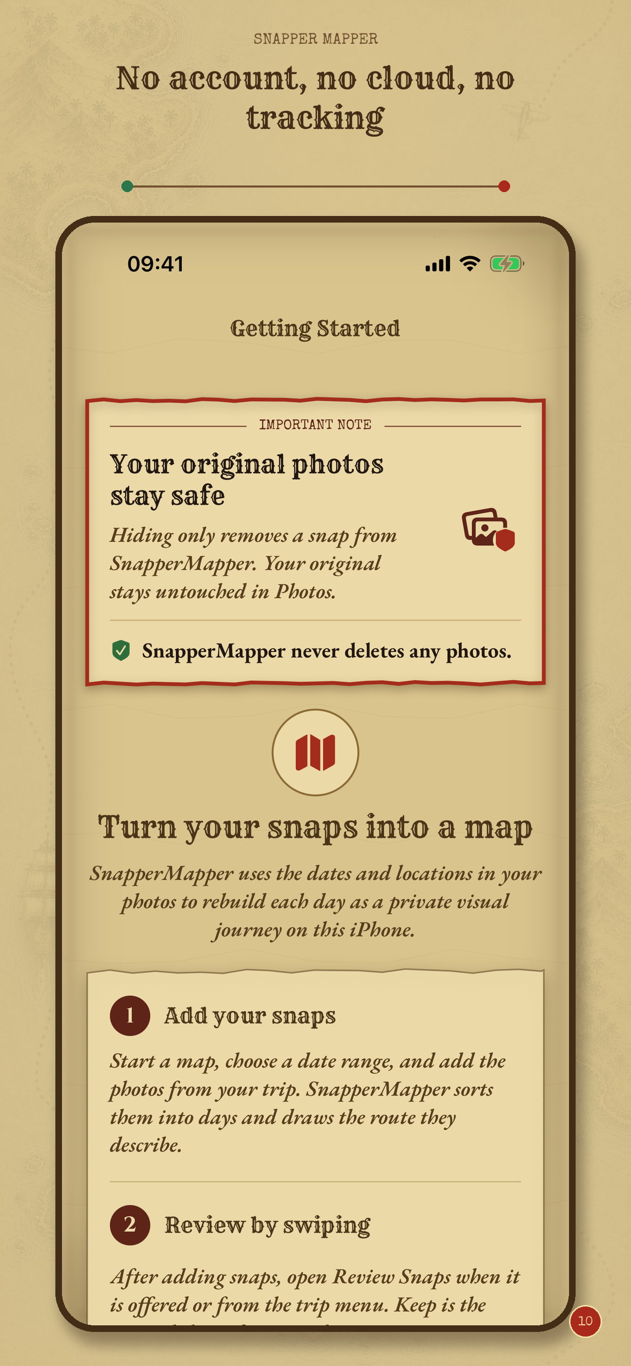 SnapperMapper: Photo Trip Maps screenshot 11