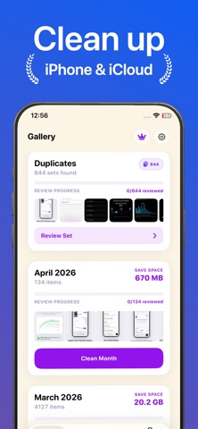 Swipesmile - Storage Cleaner iPhone screenshot