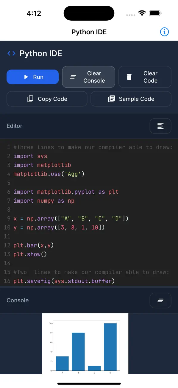 #3. Python Compiler· (iOS) Göre: 仁超 张