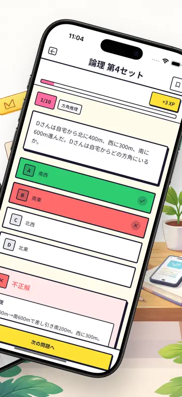 CUBIC　基礎能力検査対策 screenshot 2 of 6