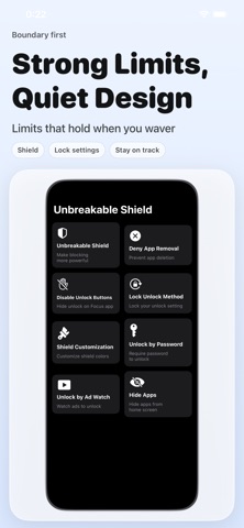 Screen Time Blocker: Focus iPhone screenshot