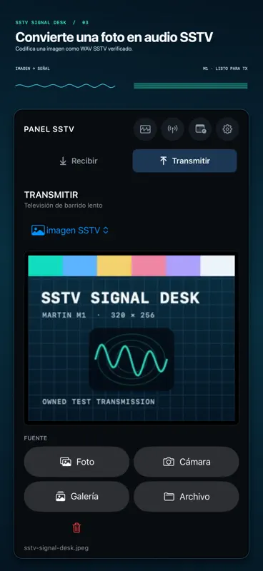 SSTV Signal Desk screenshot 3 of 6