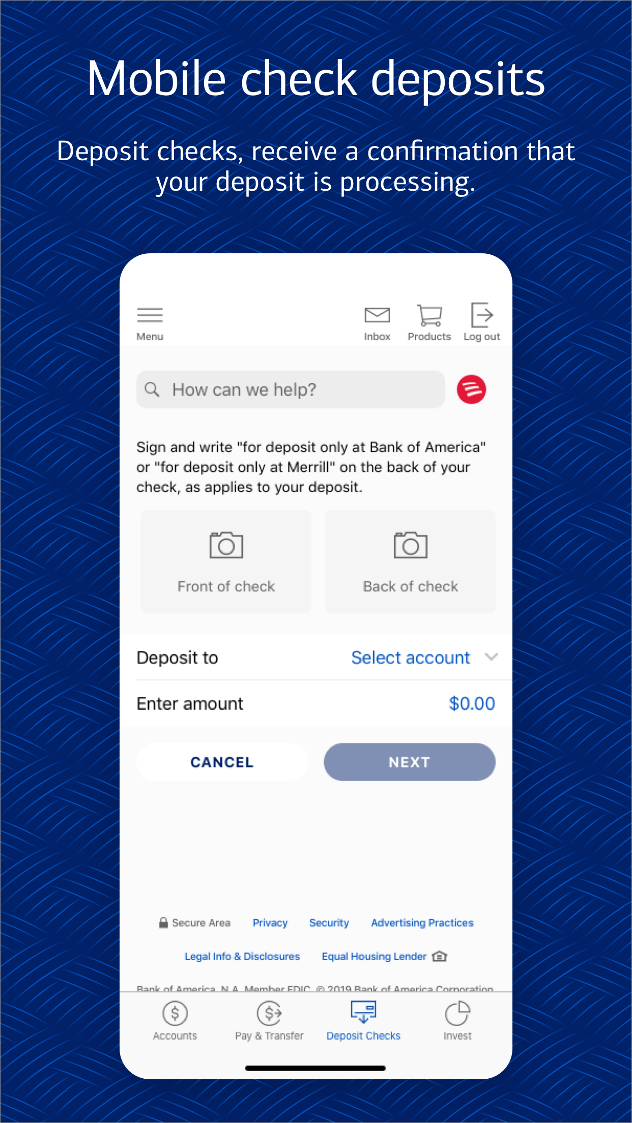Bank of America Mobile Banking screenshot 5