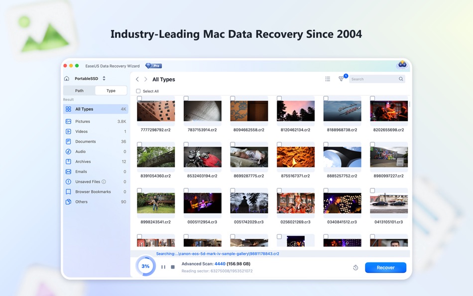 #1. EaseUS Data Recovery Wizard (macOS) 게시자: EaseUS Software