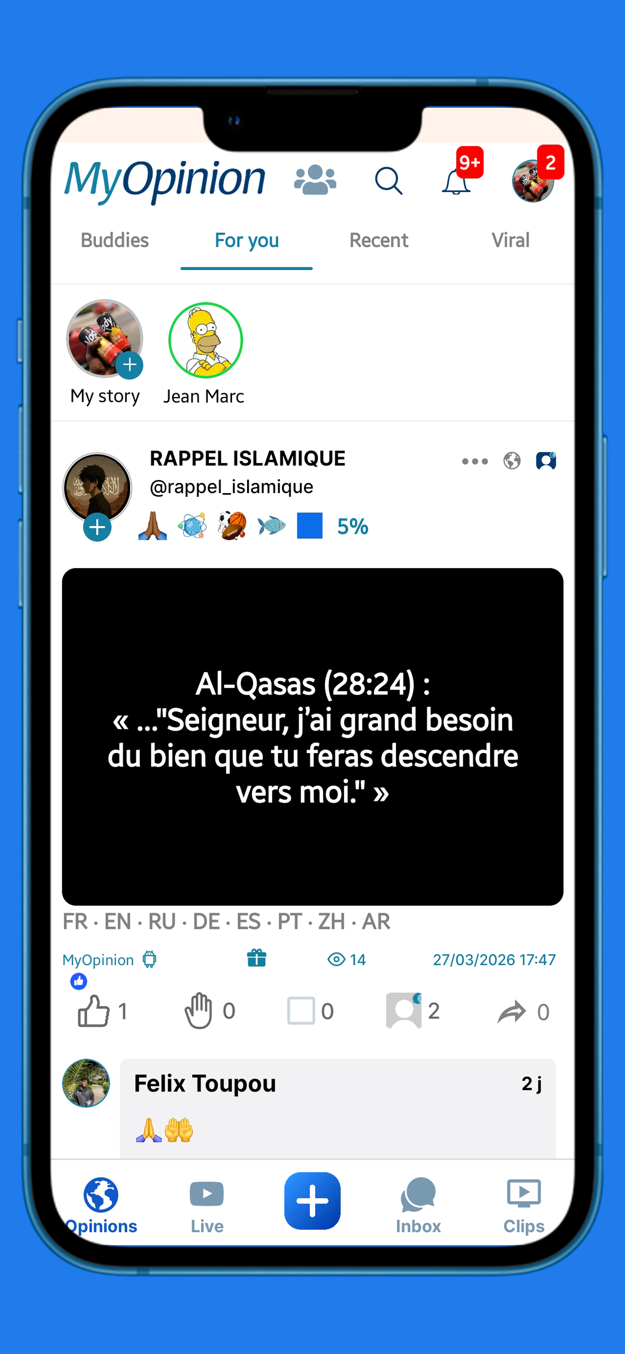 MyOpinion (social network)