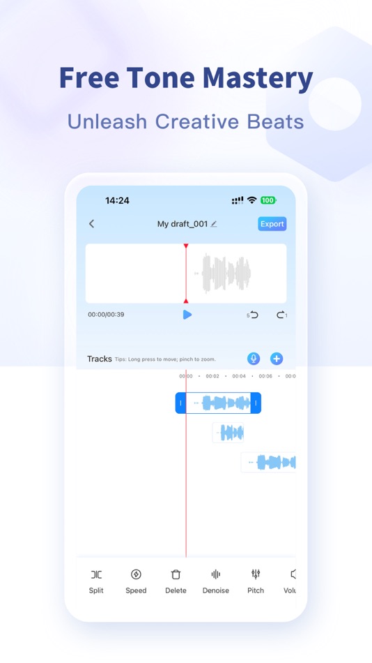 #4. Audio Flux - WAV Rec & Editor (iOS) 来自: 广州小宇宙科技有限公司