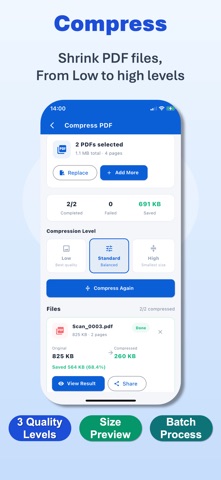 PDF Maker - Document Scanner iPhone screenshot