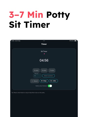 Potty Training App Baby Kid iPad screenshot