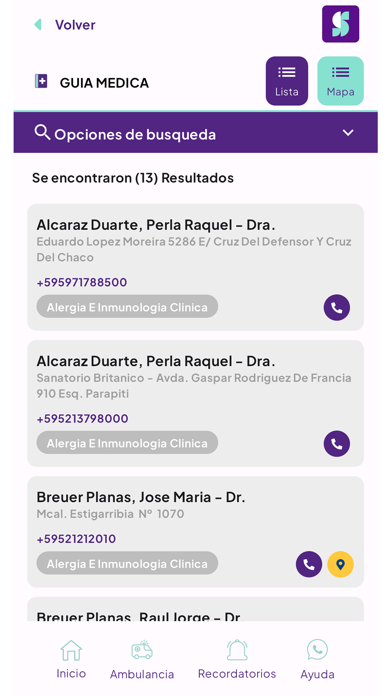 Santa Clara Medicina Prepaga Screenshot