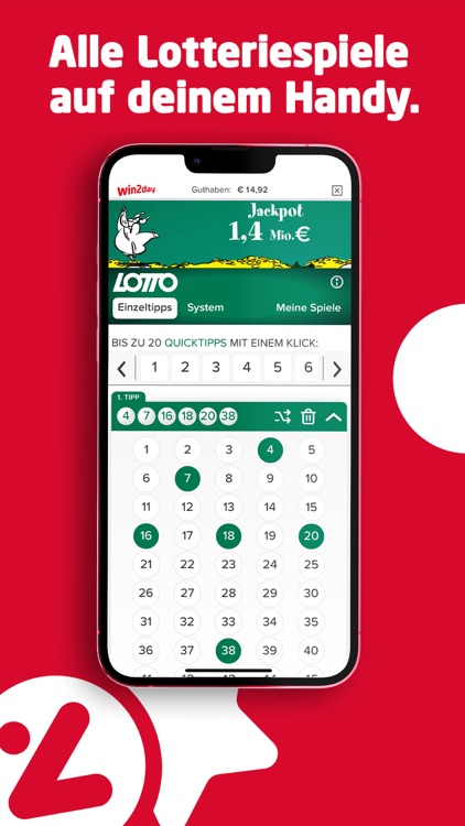 win2day: Lotto, Casino, Wetten