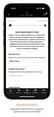 Sutton Park House Resident App Screenshot 6 of 7