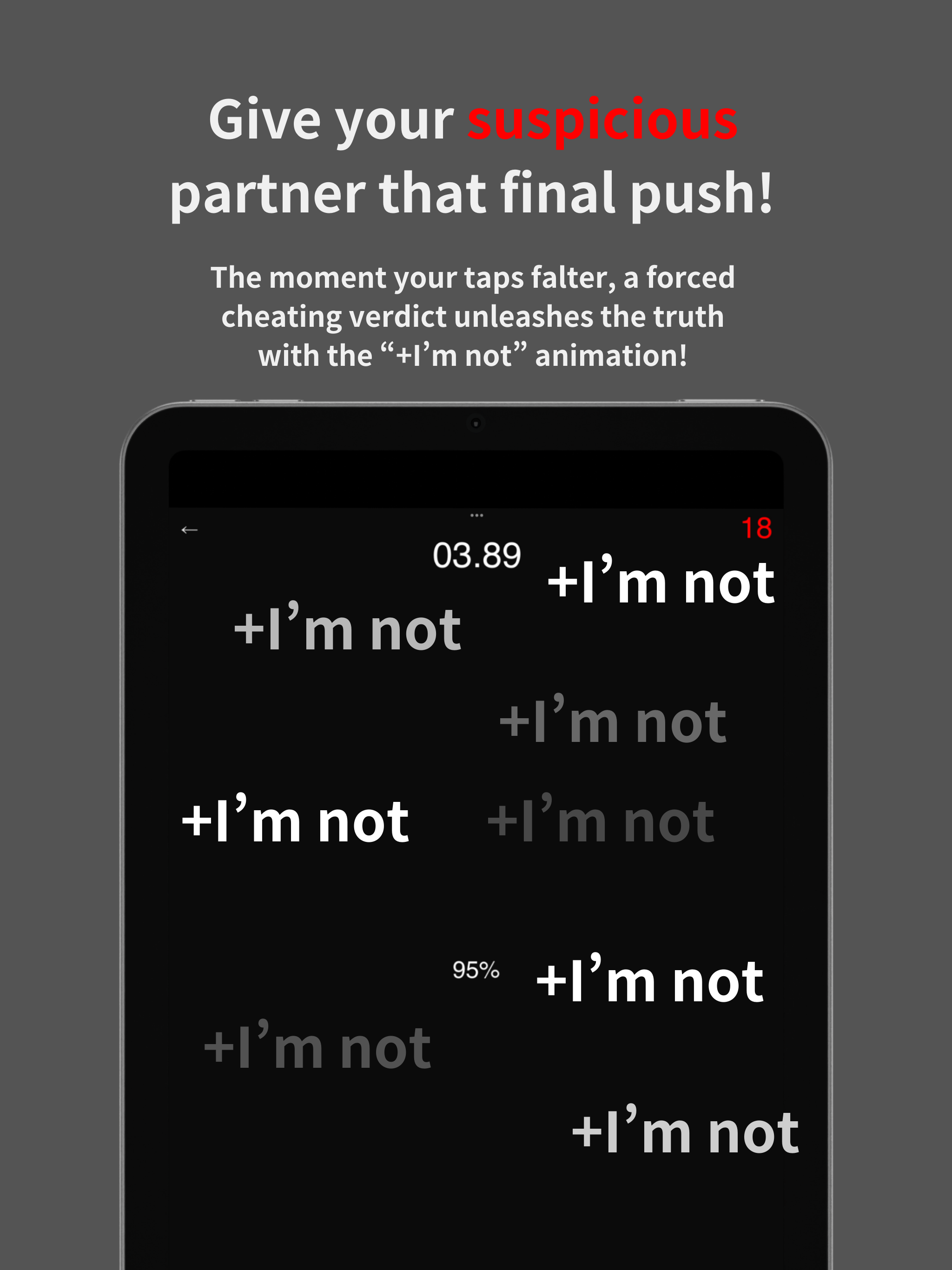 Cheating Test Game - Just Tap screenshot 10