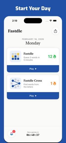 Fastdle - Word Puzzle Screenshot 1 of 5