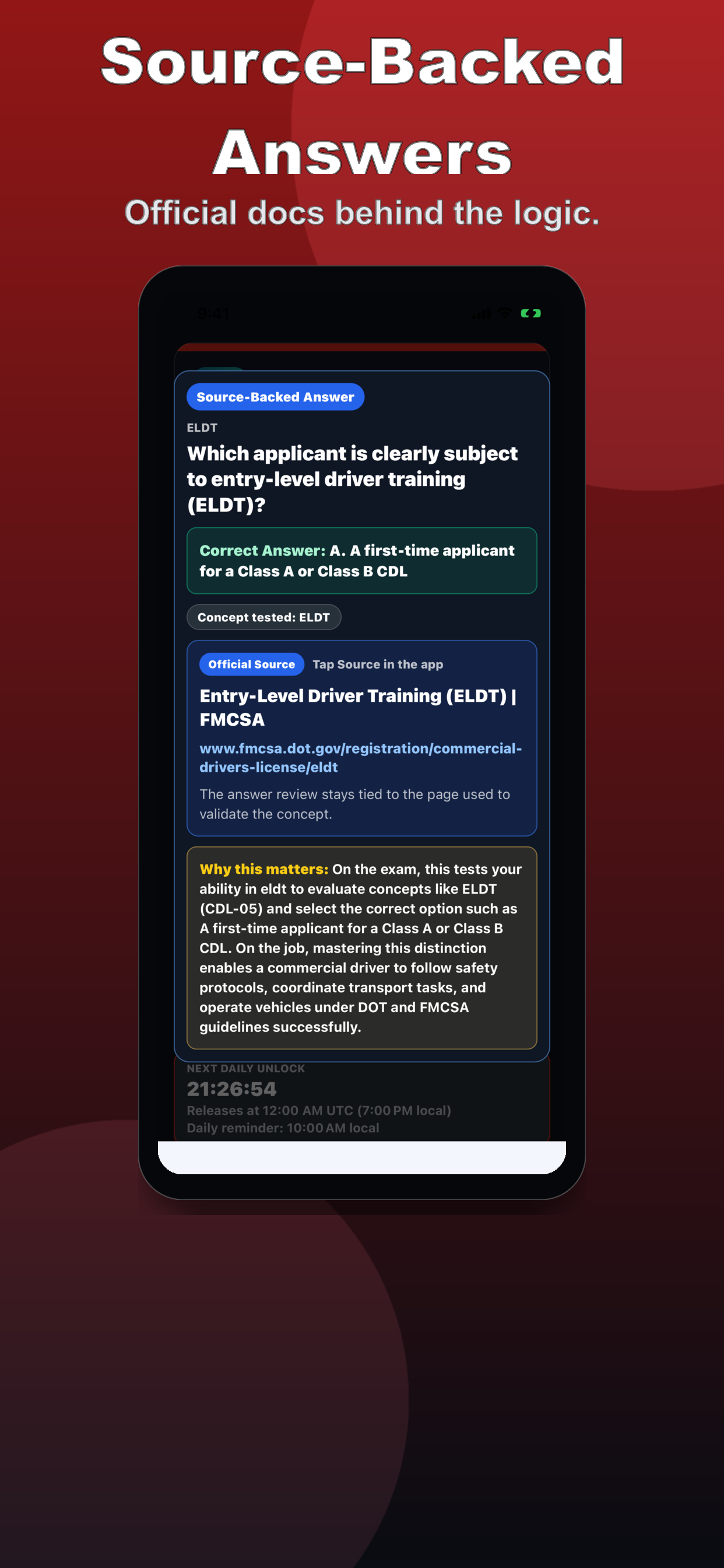 CDL Permit Prep Questions screenshot 5