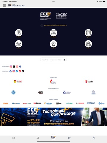 ESS iPad screenshot