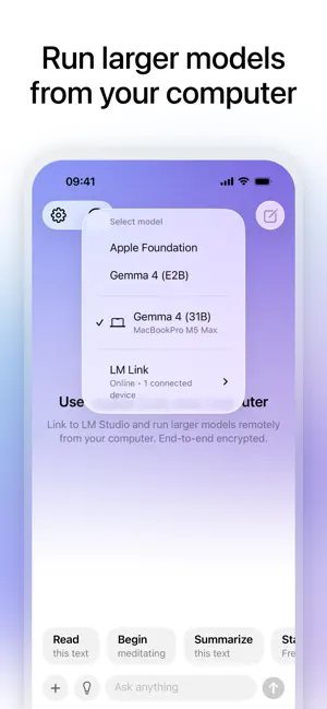 Locally AI by LM Studio screenshot 3