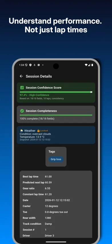 Karting Logbook screenshot 5