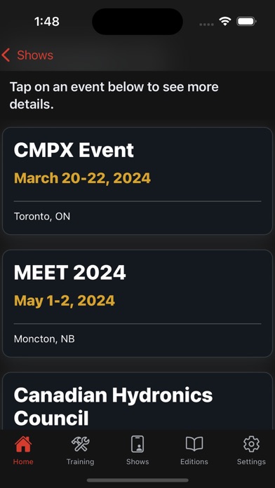 HVAC Xchanger Screenshot