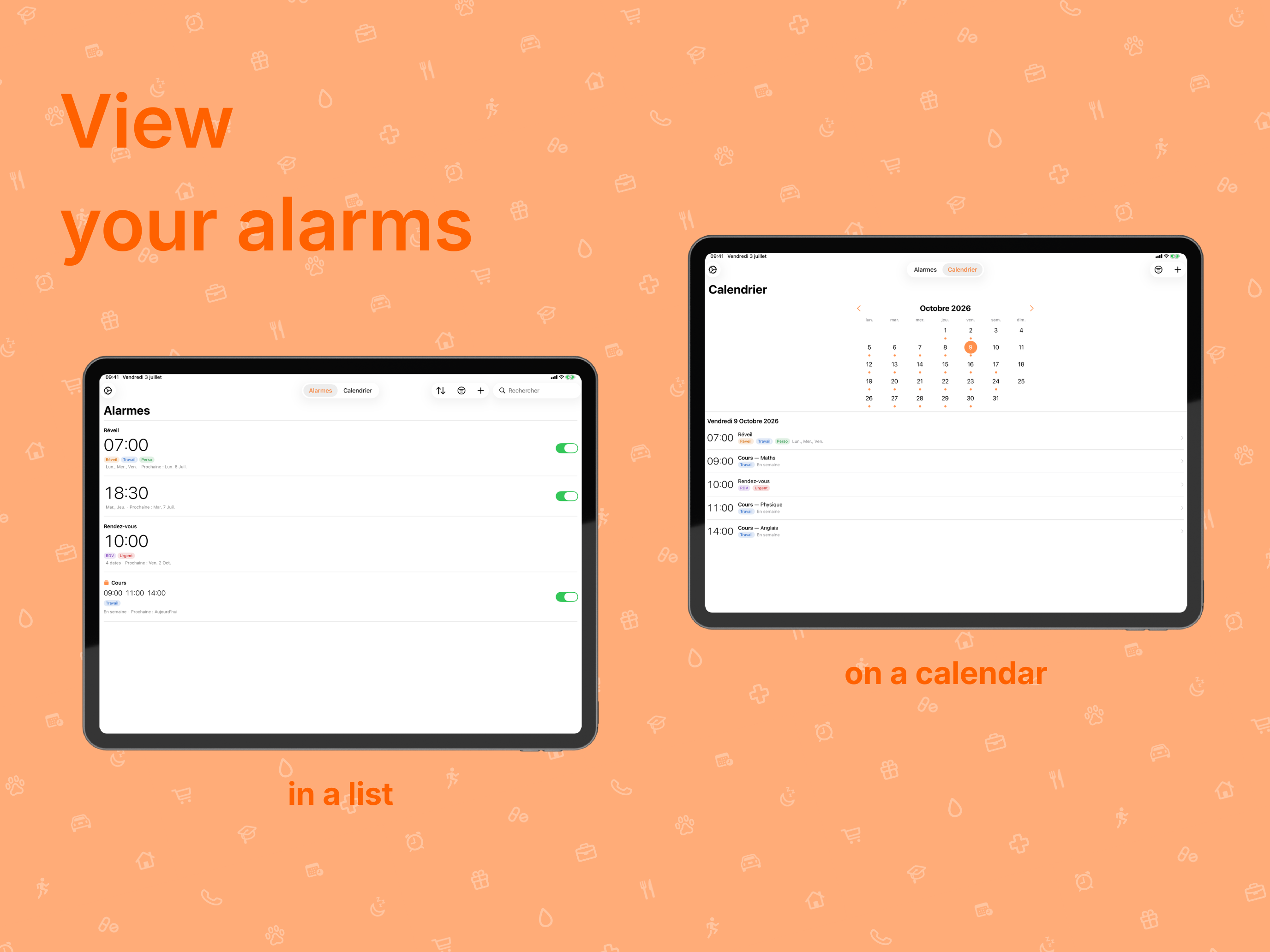 Progalarm screenshot 5