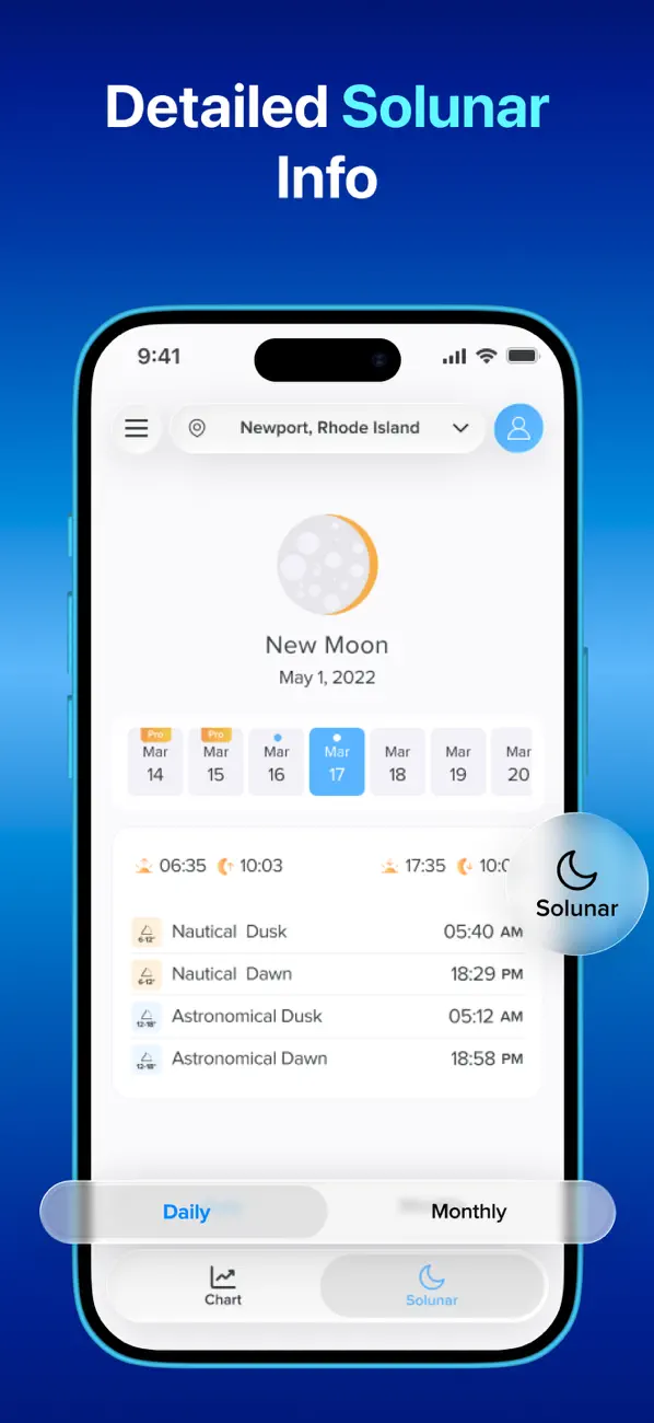 Screenshot #3 pour NOAA Tide Chart Pro