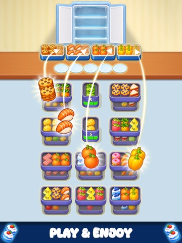 Fridge Jam Puzzle iPad screenshot
