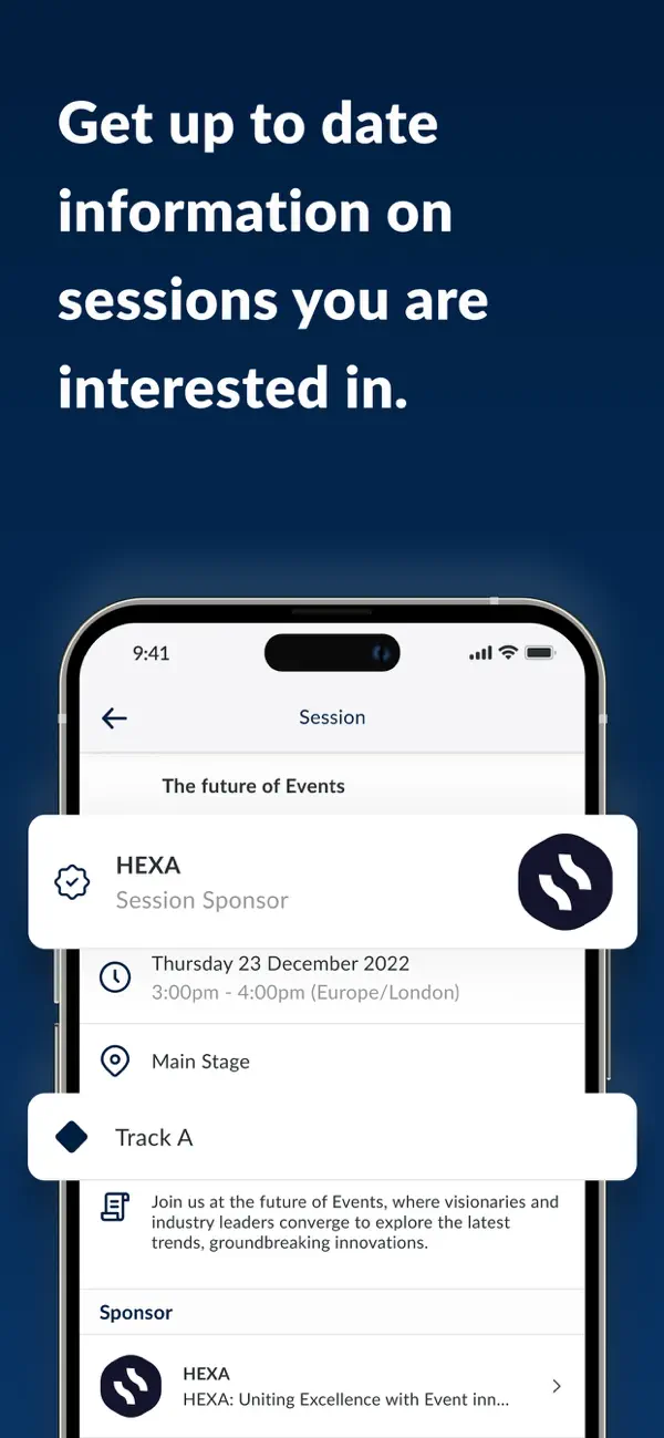 Screenshot #3 pour ICIS Events Networking