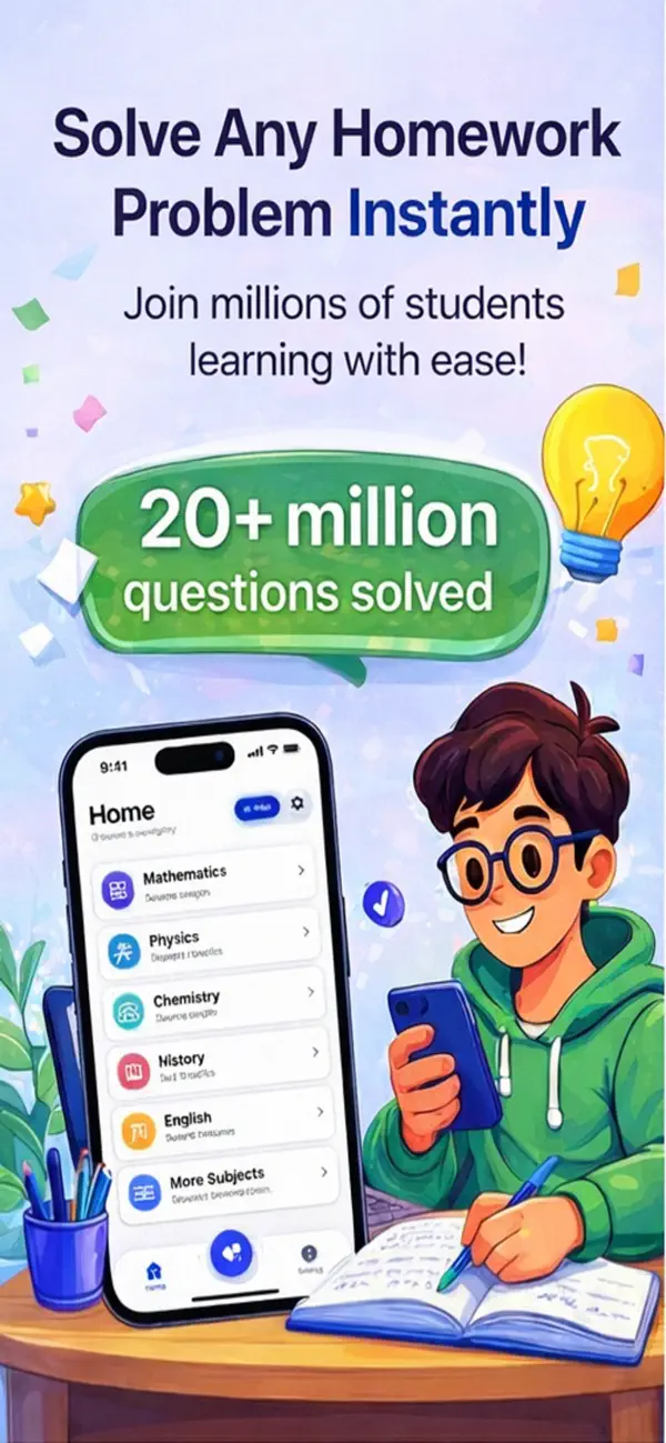 #1. Math Problem Solver : Genius (iOS) Ved: PROSOFT TEKNOLOJI LIMITED SIRKETI