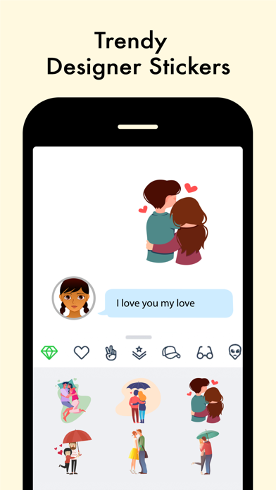 Couple Love Bird Stickers Screenshot
