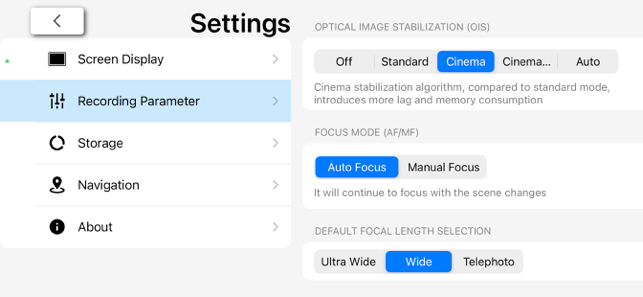 Dash Cam - Record Trips Screenshot