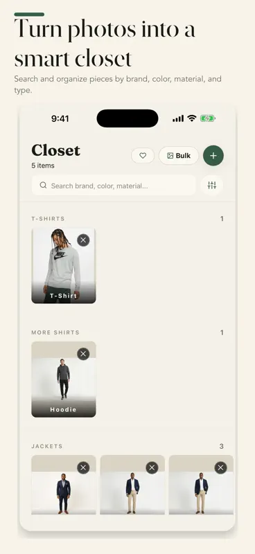 Men's Outfit Planner - Suited screenshot 3 of 6