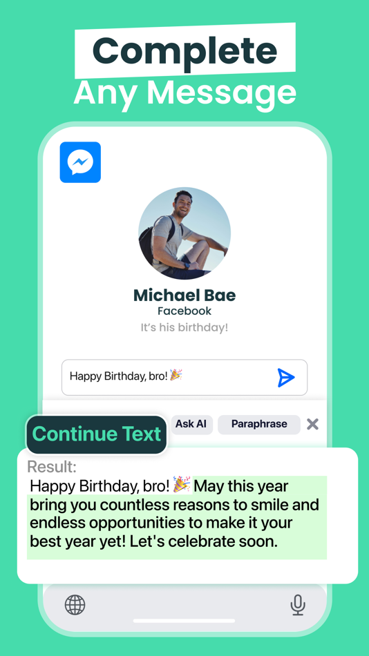 #7. TypeKey -AI Keyboard & Chatbot (iOS) 由: Zentropi LLC