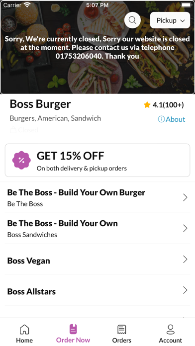 Boss Burger Screenshot