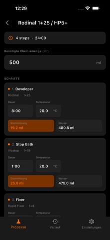 DevProCo – Film Dev Timer Screenshot 2 of 6
