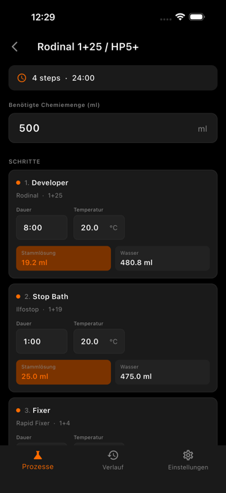 DevProCo – Film Dev Timer Screenshot 2 of 6