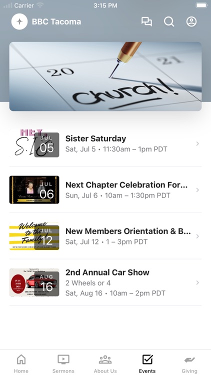 Bethlehem Baptist Tacoma screenshot-3