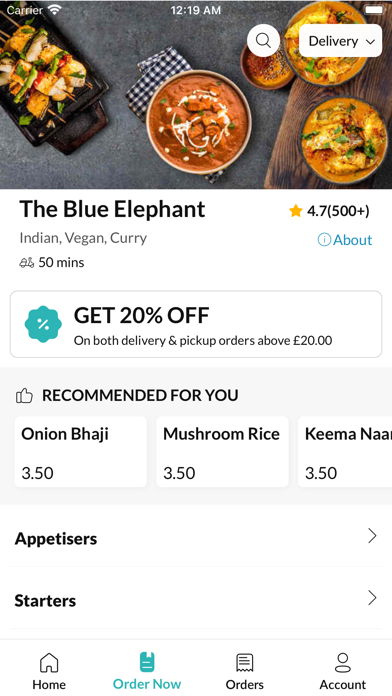 The Blue Elephant. Screenshot