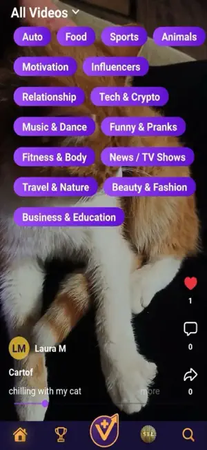 VCash - Social Media App. screenshot 3