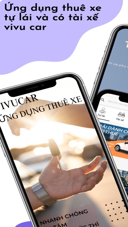 Vivucar - Ứng dụng thuê xe ôtô