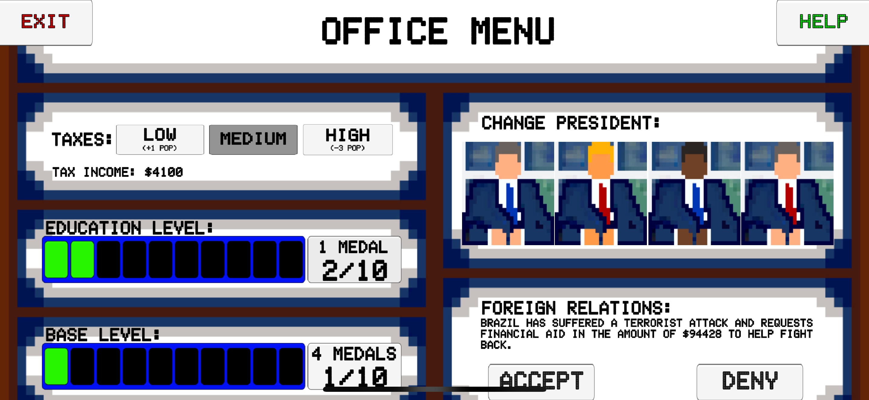 Pixel Presidency screenshot 6