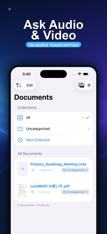 LocalRAG! - AI Document Chat Screenshot 1 of 6