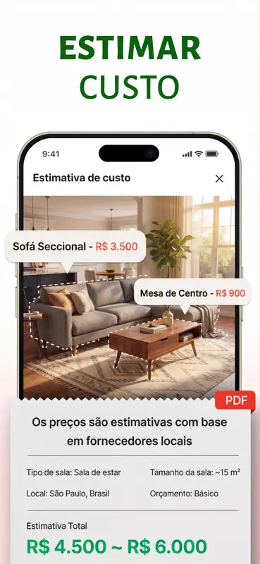 SnapHome: Design Interiores IA screenshot 3 of 10