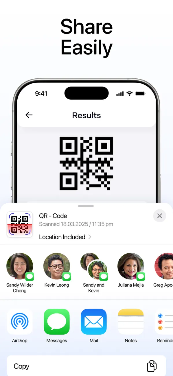 #6. QR Code Mobile Scanner, Reader (iOS) Ved: Andrei Lupu