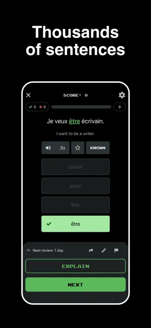 Clozemaster－Vocabulary Builder screenshot 3