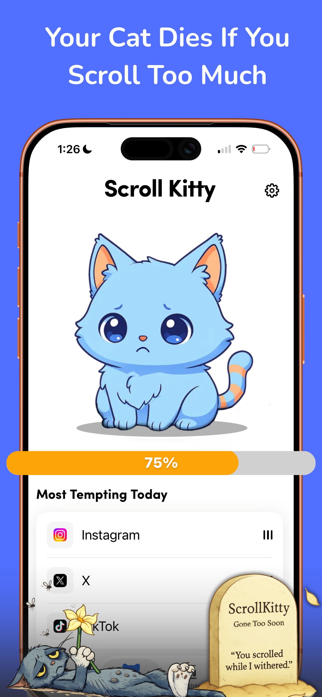 ScrollKitty: Screen Time screenshot 3
