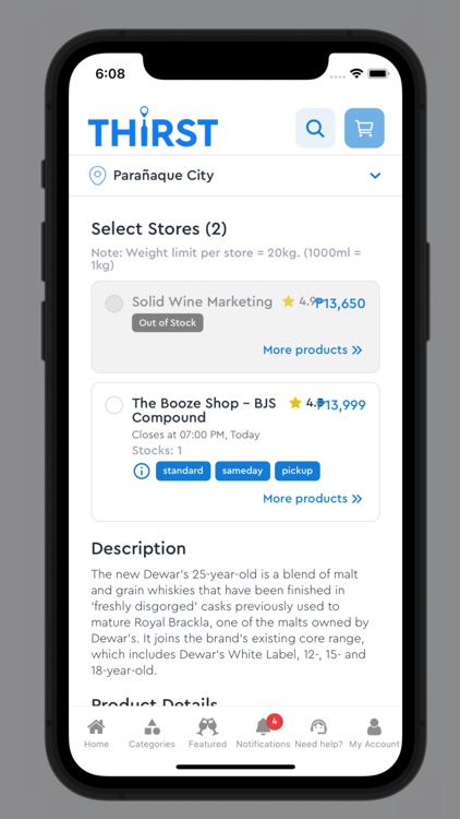 Thirst Beverage Marketplace screenshot-4