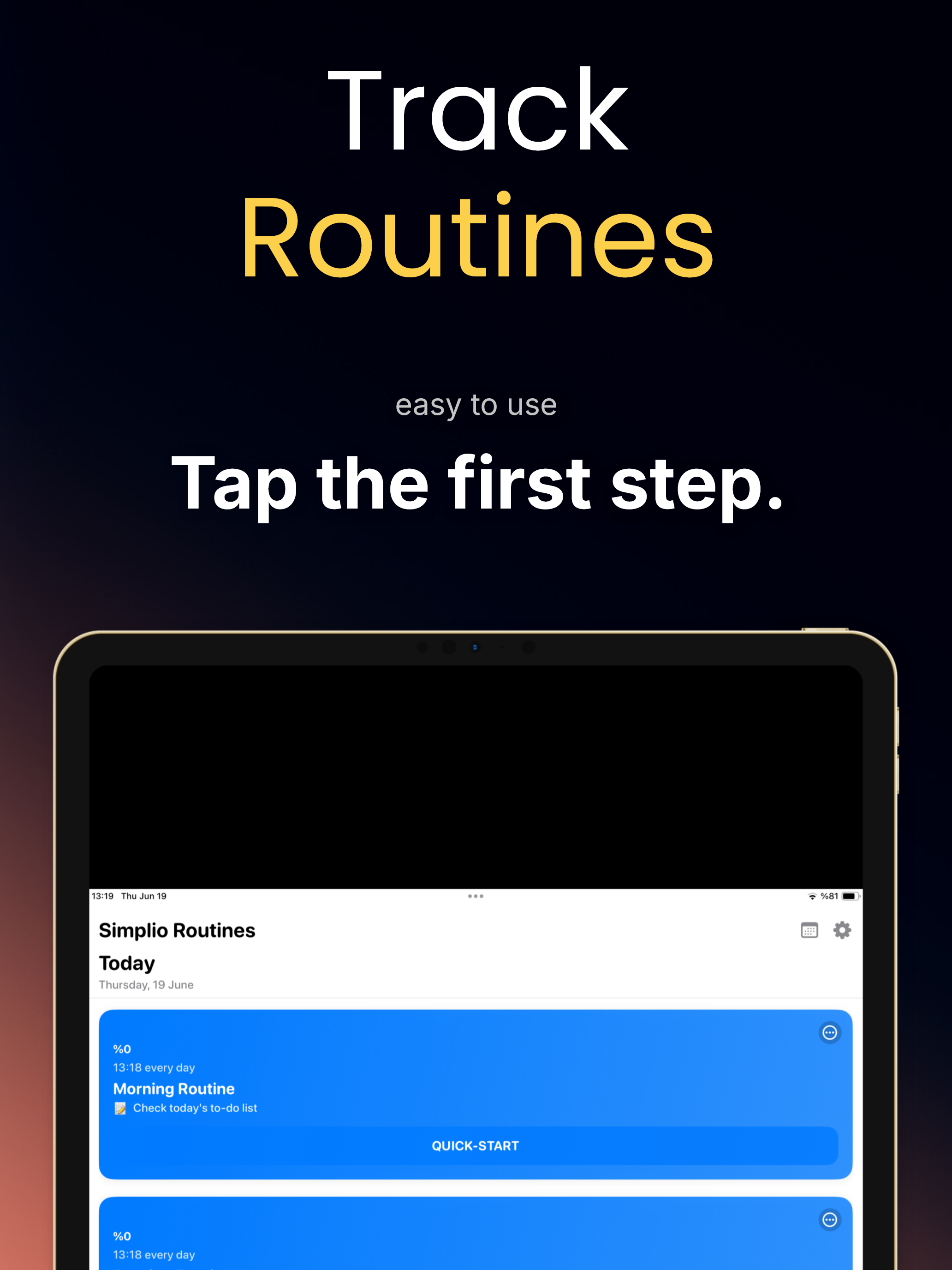 Simplio Routines